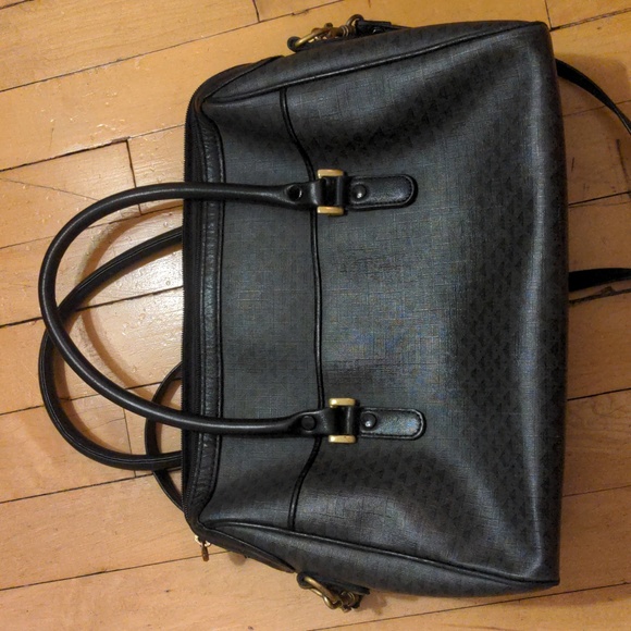 ⭐ 2 / $12 Liz Claiborne 1984 triangle patterned purse - Picture 6 of 16